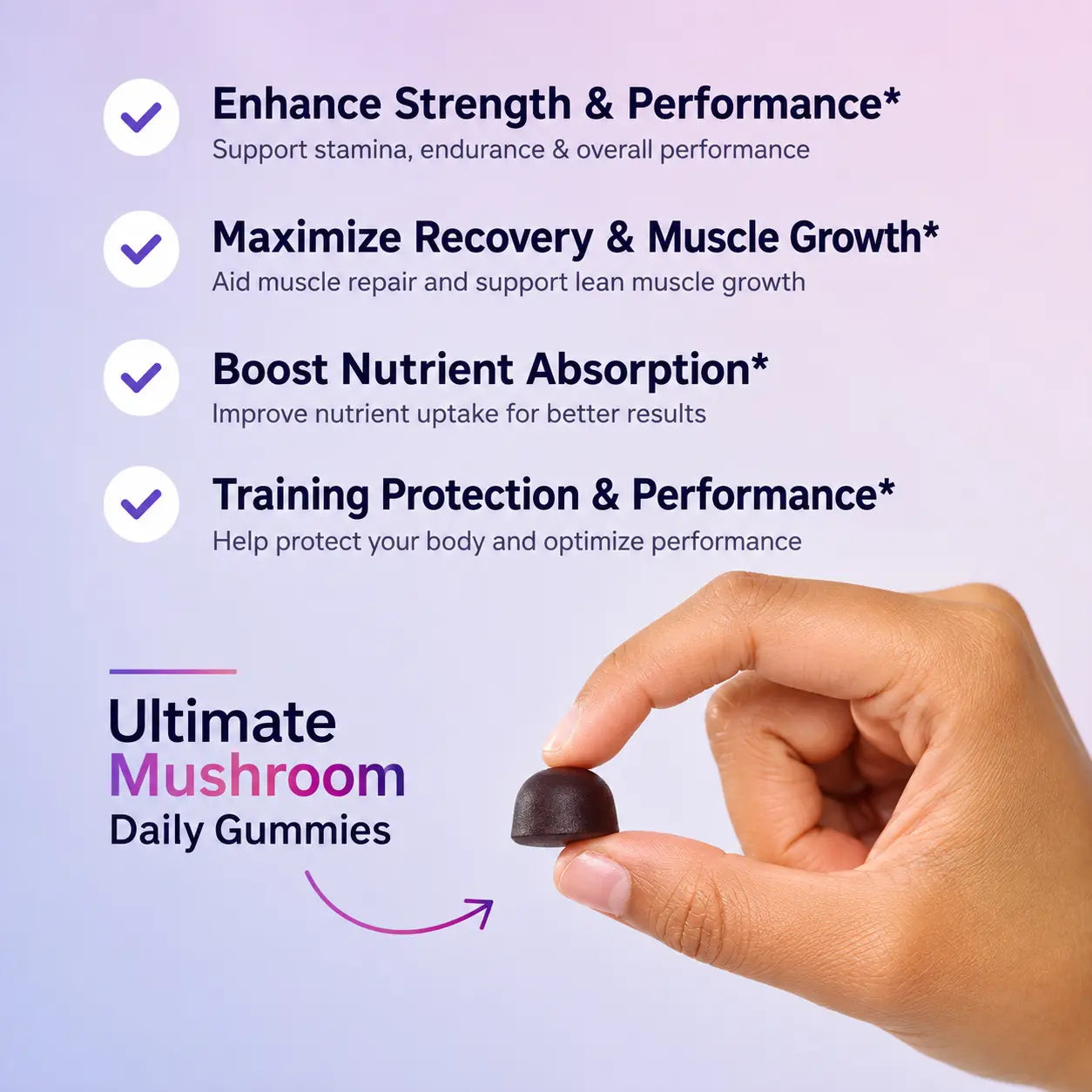 Ultimate Mushroom Daily Gummies™