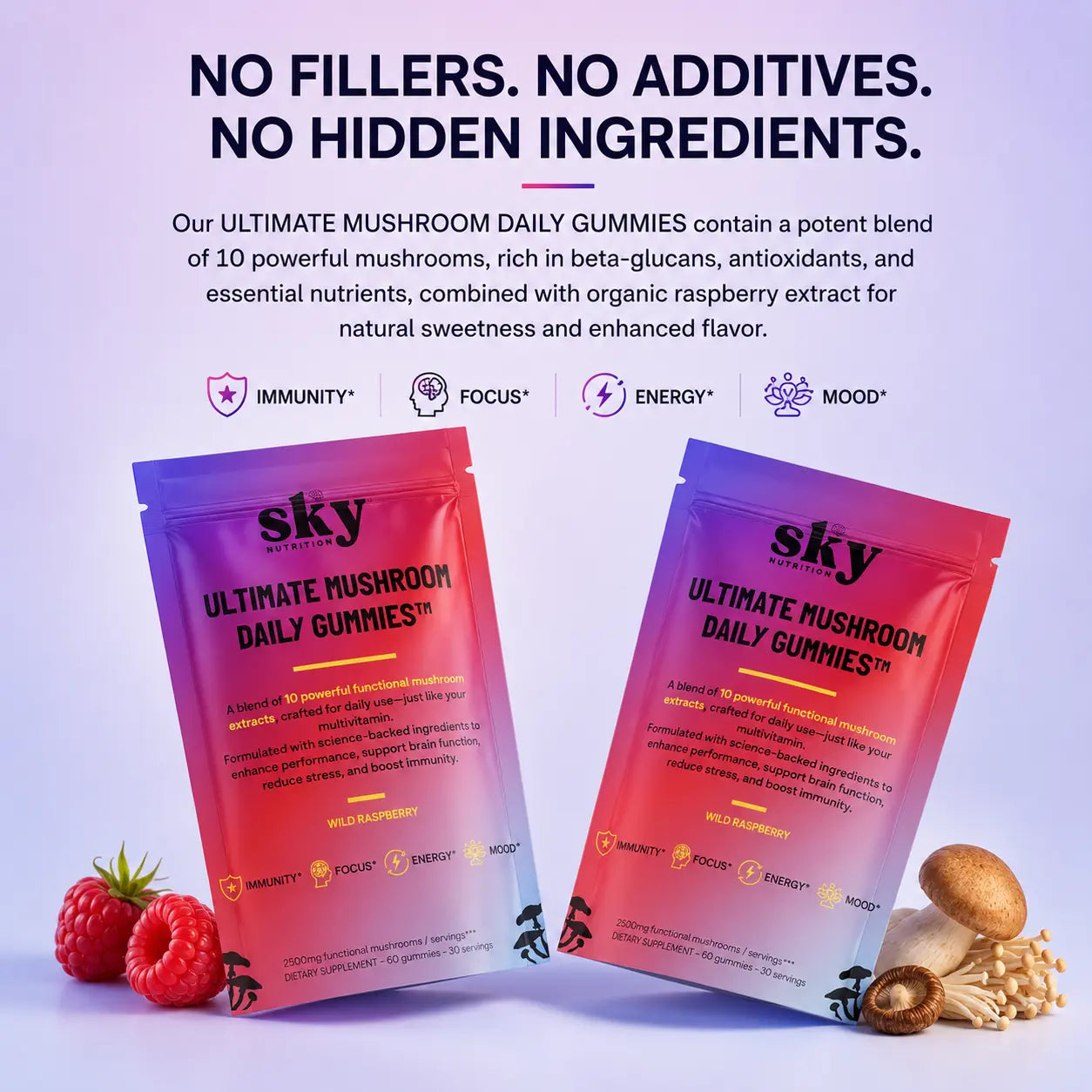 Ultimate Mushroom Daily Gummies™
